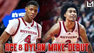 Ace Bailey & Dylan Harper Combine For 45 Points In Rutgers Debut🔥 | Top 2 Picks?