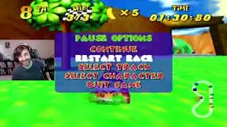 Beating Diddy Kong Racing With The Worst Character (Krunch)