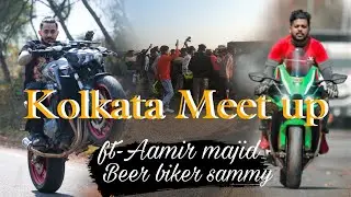 Kolkata Meet up with @aamir__majid and @BeerBikerSamy unexpected ...!