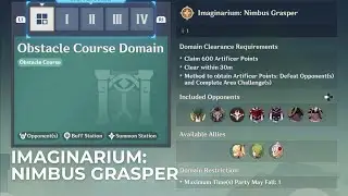Genshin Impact ✨ Divine Ingenuity: Collector’s Chapter, Preset Domain (Imaginarium: Nimbus Grasper)
