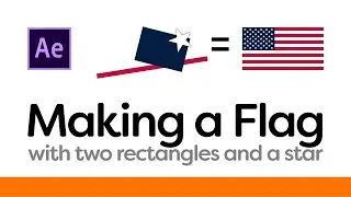 Make a Flag in After Effects 🇺🇸