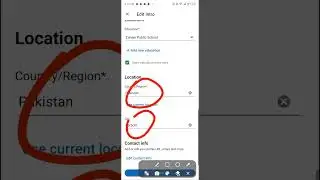 how to edit LOCATION on LinkedIn?