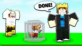 First to CAPTURE the DUCK in Roblox Bedwars wins a kit!