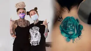 NECK TATTOO FOR ZHAVIA