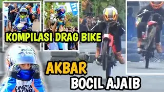 VIRAL‼️AKBAR JOKI BOC4H CILIK AJAIB⁉️KOMPILASI DRAG BIKE NGANJUK 2022