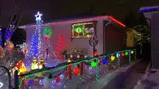 North Transcona elaborate/extravagant Christmas display