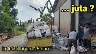 Wow..  Kirim LOGAM koleksi 25 hari ..