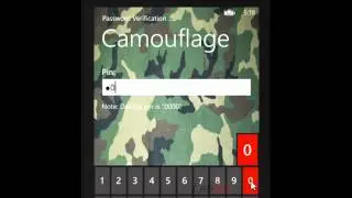 Camouflage for Windows Phone 7.5 - No one even knows you hid something .. !!