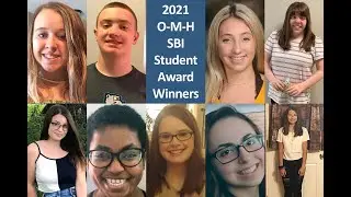 2021 Oneida-Madison-Herkimer School Boards Institute Student Achievement Awards ceremony.