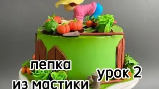 Популярные украшение на торт. Урок 2