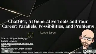 ChatGPT, AI Generative Tools and Your Career: Parallels, Possibilities, and Problems