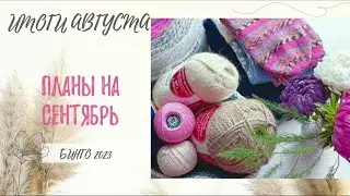 Итоги августа. БИНГО 2023. Планы на сентябрь.