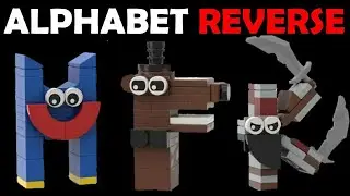 Alphabet Lore as VIDEOGAME characters / Among Us, Mario, etc,  Roblox, Minecraft, FNAF, Sonic, Bendy
