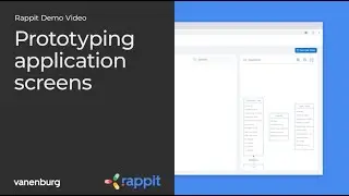 Rappit demo - Prototyping application screens