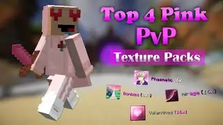 Best PINK PvP Texture Packs | Minecraft 1.8.9