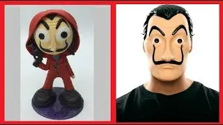 Giveaway La CaSa De PaPel Tokio Doll & Dali Mask