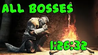 Dark Souls 2 - All bosses speedrun 