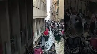 WOW,TRAFFIC JAM IN WATER!! What an Amazing Experience Venice 💝👍👍 