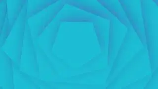 Синий пятиугольник абстракция видеофон,футаж /background,footage blue pentagon abstract