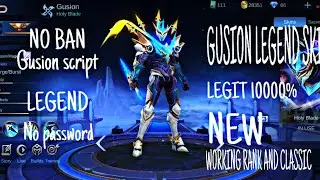 GUSION LEGEND SKIN SCRIPT COSMIC GLEAM |NO PASS|ALL EFFECTS