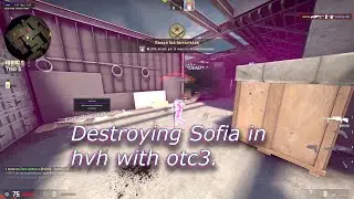 CSGO HVH // MyNameIsSofia_ saying "QUÉ" for 45 seconds straight.