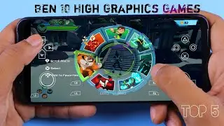 5 Best Offline Ben 10 Games for Android & iOS | Top 5 High Graphics Ben 10 Games For Android 2021