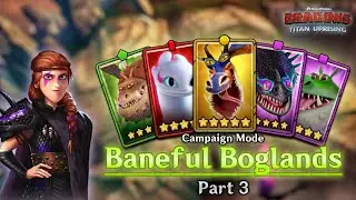 Baneful Boglands: Part 3  — Campaign/Story Mode Gameplay | Dragons: Titan Uprising