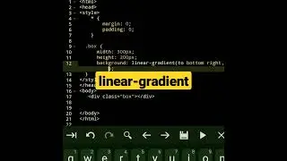 linear-gradient | css tutorial 