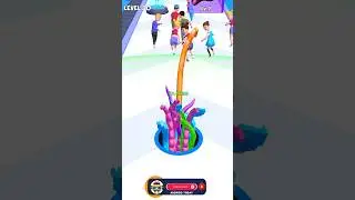 Alien Hole 3D game in MAX LEVEL ( Level - 20 ) #shorts #gaming #alienhole