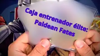 Unboxing Paldean Fates Elite Trainer Box