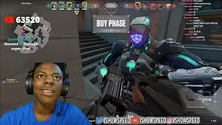 IShowSpeed DESTROYS HIS GAMING SETUP AFTER RETURNING TO VALORANT 😂 (FULL VIDEO)
