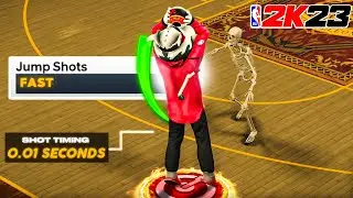 I tested the fastest jumpshot possible and became comp instantly! NBA 2K23