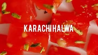 BOMBAY KARACHI HALWA RECIPE l KARACHI HALWA l CORN FLOUR HALWA l QUICK & EASY 