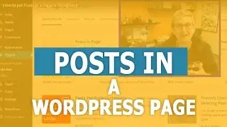 😀 How to Put WordPress Posts in a Page