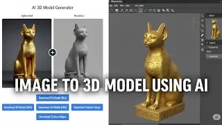 How I Created a 3D Model from a Single Image Using AI (No Experience Needed)
