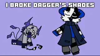 Grappler broke Dagger's shades || Phighting OCs