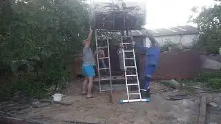 Сборка Водонапорной Башни Нарушая Технику Безопасности