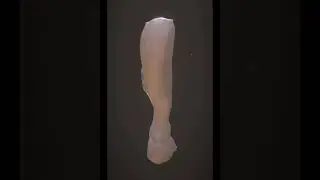 3d model of the leg / сделал 3д модель ноги 🔥💪: 