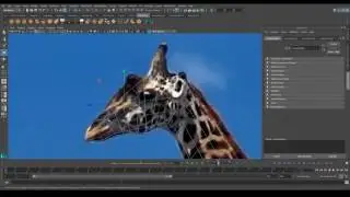 Maya Speed Modeling - Giraffe