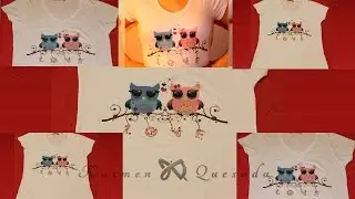 Tutorial: Estampar un diseño en una camiseta, con papel transfer. DIY