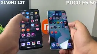 POCO F5 5G VS XIAOMI 12T - FIRST SPEED TEST