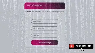 Responsive Chat Box Using HTML & CSS