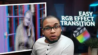 How to create this QUICK GLITCH RGB Transition Effect in Final Cut Pro