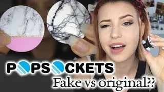 PopSockets! FAKE vs ORIGINAL?! | Kaya Solo