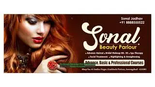 how to make beauty parlour banner | Banner kaise banaye | Parlour ka banner kaise banaye