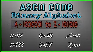 ASCII Code | ASCII code of A to Z | ASCII Code hindi | explanation