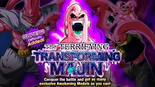 The Terrifying Transforming Majin Dokkan Stage (Super Buu) | Dbz Dokkan Battle