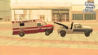 You Noticed This Glitch With Town Truck That Activates The Sirens - GTA San Andreas