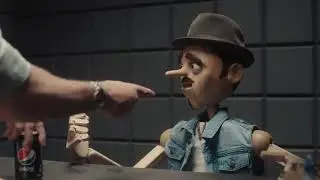 Украинская реклама Pepsi Max без сахара, Пинокио, 2021
