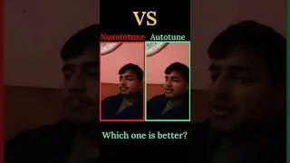 Autotune Vs Noautotune #song